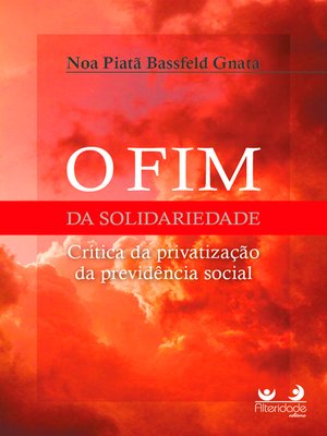 cover image of O FIM DA SOLIDARIEDADE